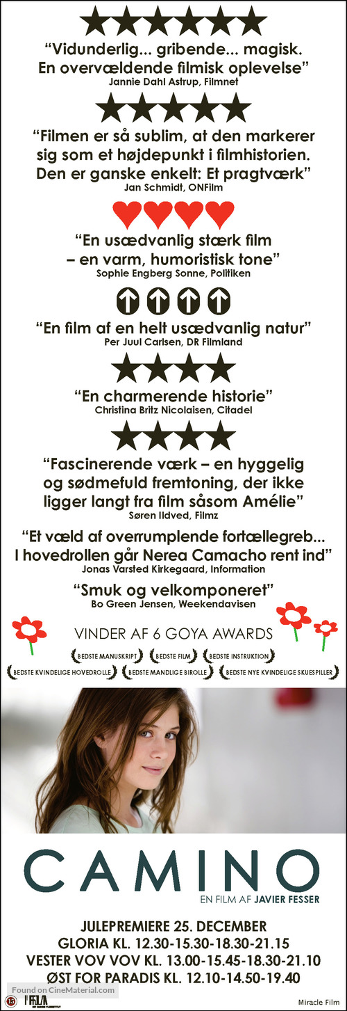 Camino - Danish Movie Poster