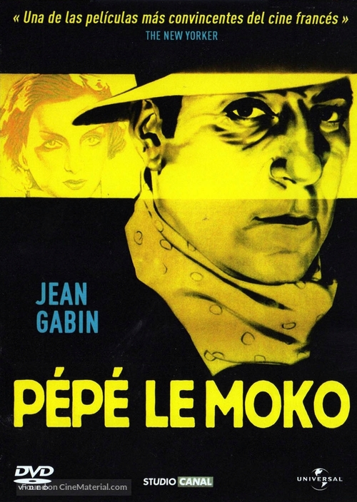P&eacute;p&eacute; le Moko - Spanish Movie Cover