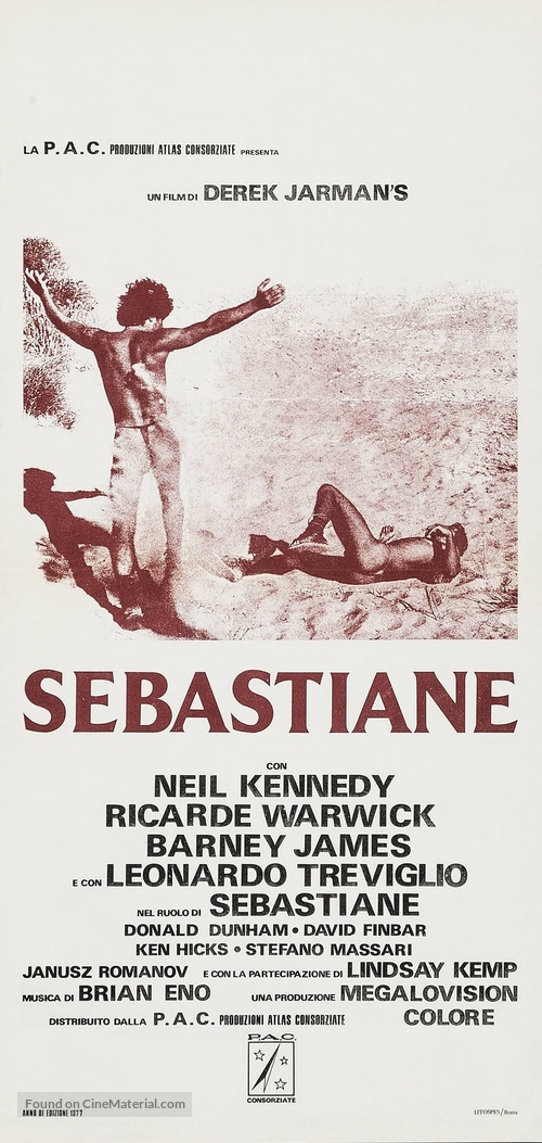 Sebastiane - Italian Movie Poster