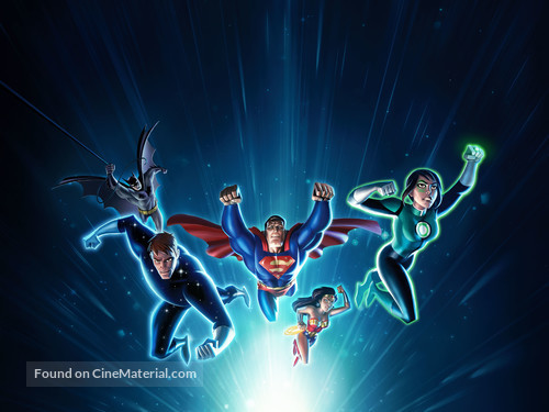 Justice League vs. the Fatal Five - Key art