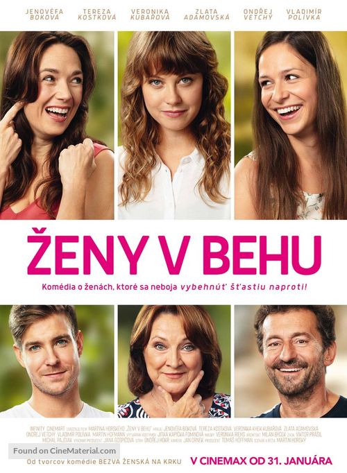 Zeny v behu - Slovak Movie Poster