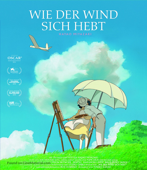 Kaze tachinu - German Movie Cover