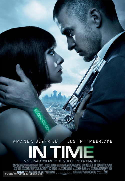 In Time - Spanish Movie Poster