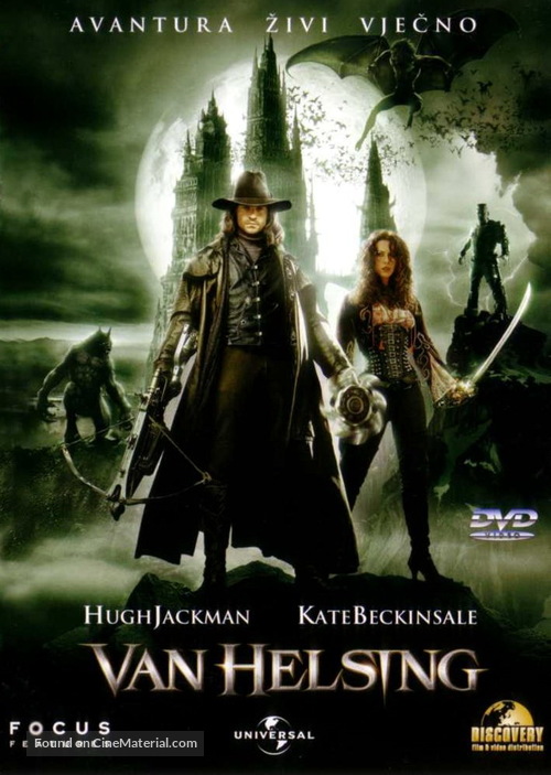 Van Helsing - Croatian DVD movie cover