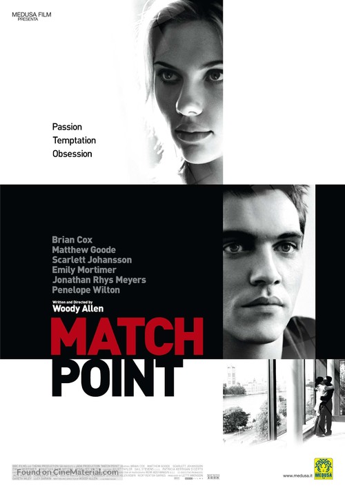 Match Point - Italian Movie Poster