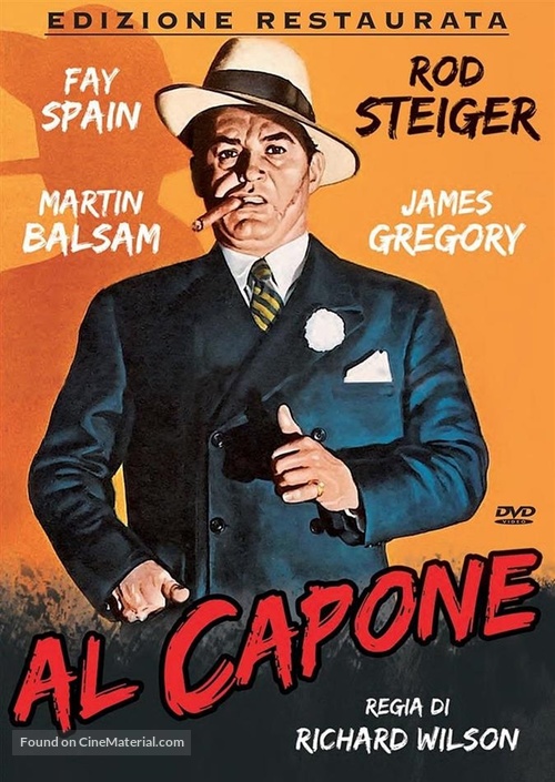 Al Capone - Italian DVD movie cover