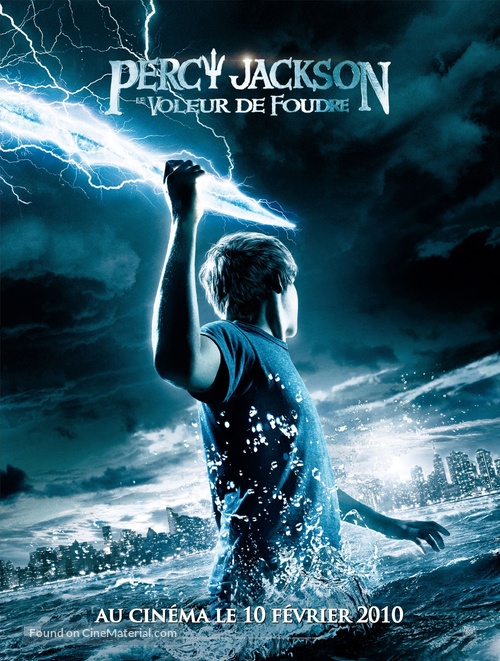 Percy Jackson &amp; the Olympians: The Lightning Thief - French Movie Poster
