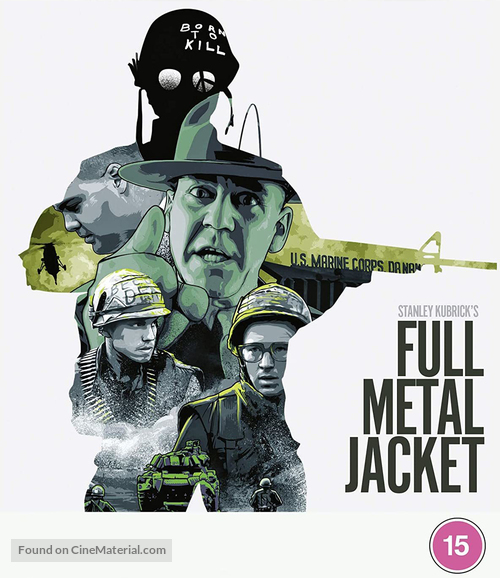 Full Metal Jacket - British Movie Cover