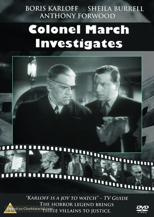 Colonel March Investigates - British DVD movie cover