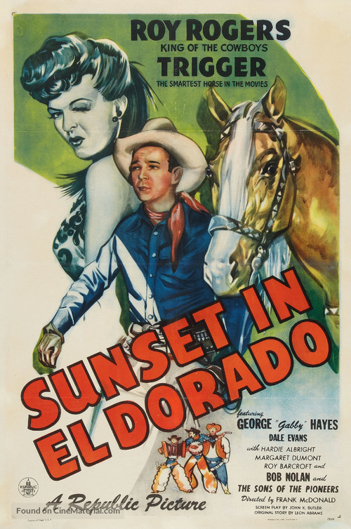 Sunset in El Dorado - Movie Poster