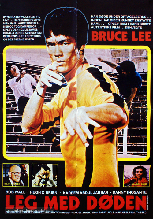 Game Of Death - Danish Movie Poster