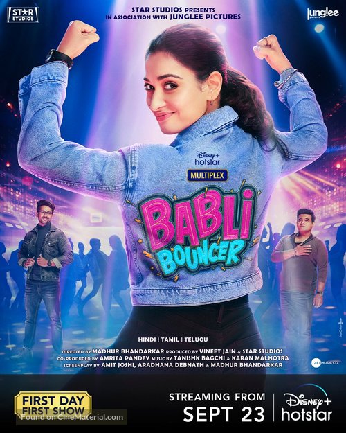 Babli Bouncer - Indian Movie Poster