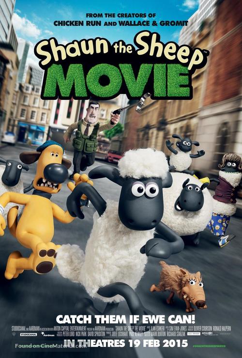 Shaun the Sheep - Irish Movie Poster