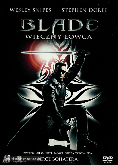 Blade - Polish DVD movie cover