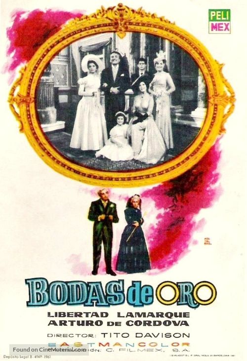 Bodas de oro - Spanish Movie Poster