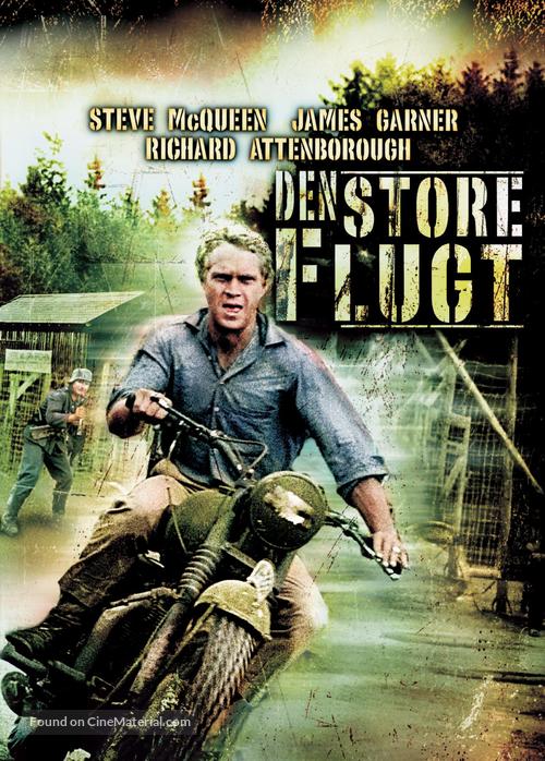 The Great Escape - Danish DVD movie cover