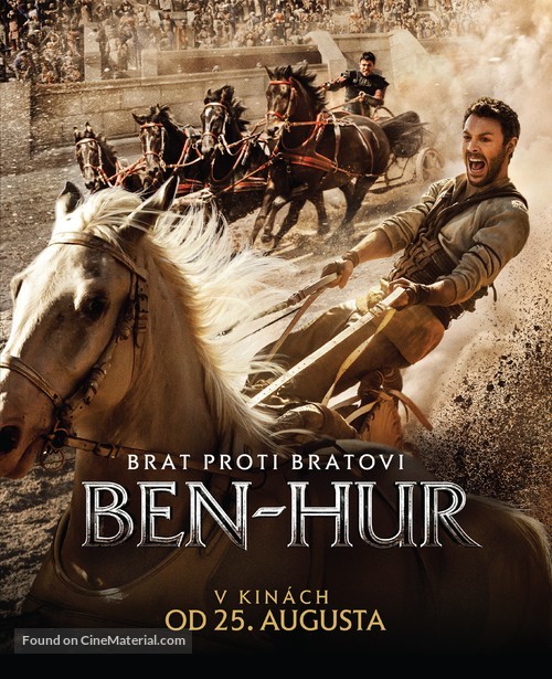 Ben-Hur - Czech Movie Poster