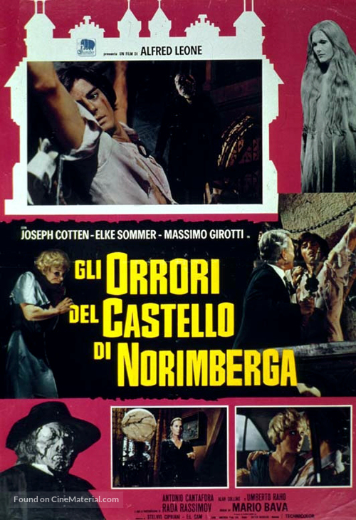 Gli orrori del castello di Norimberga - Italian Movie Poster