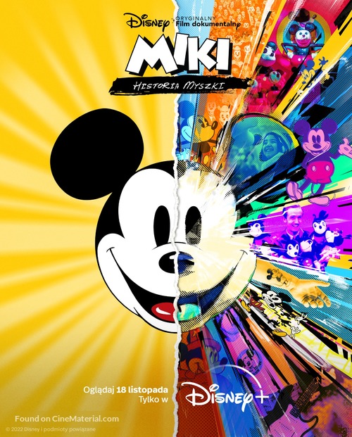Mickey: Het Verhaal van een Muis - Polish Movie Poster