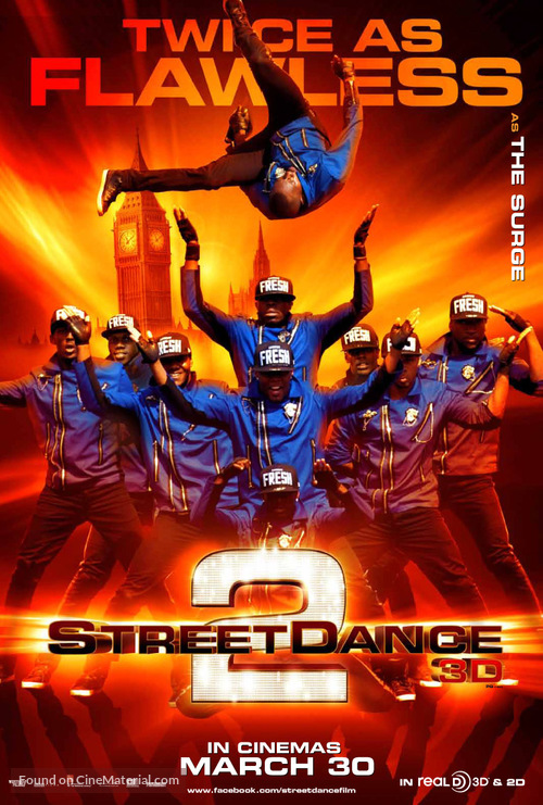 StreetDance 2 - British Movie Poster