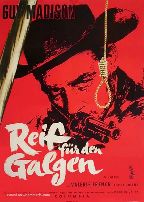 The Hard Man - German Movie Poster