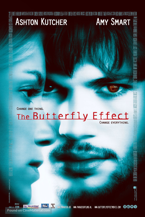 The Butterfly Effect - Dutch Movie Poster