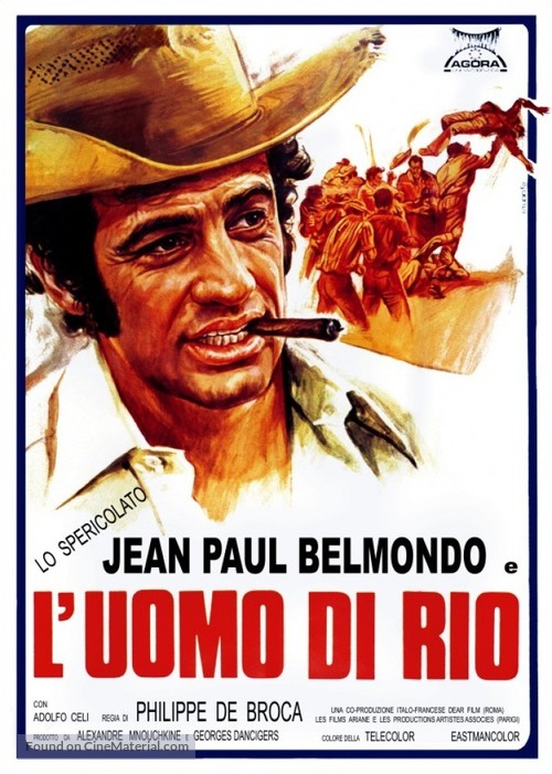 L&#039;homme de Rio - Italian Movie Poster