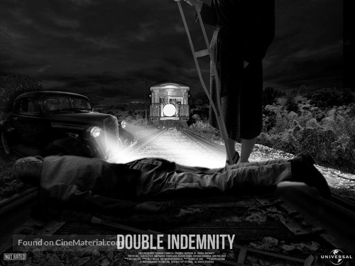 Double Indemnity - Homage movie poster