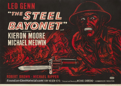 The Steel Bayonet - British Movie Poster