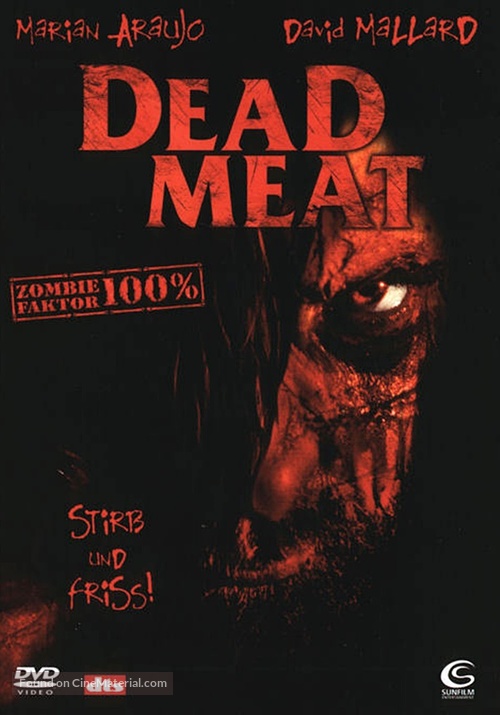 Dead Meat - German DVD movie cover