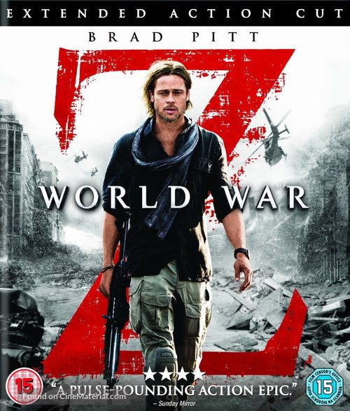 World War Z - British Movie Cover