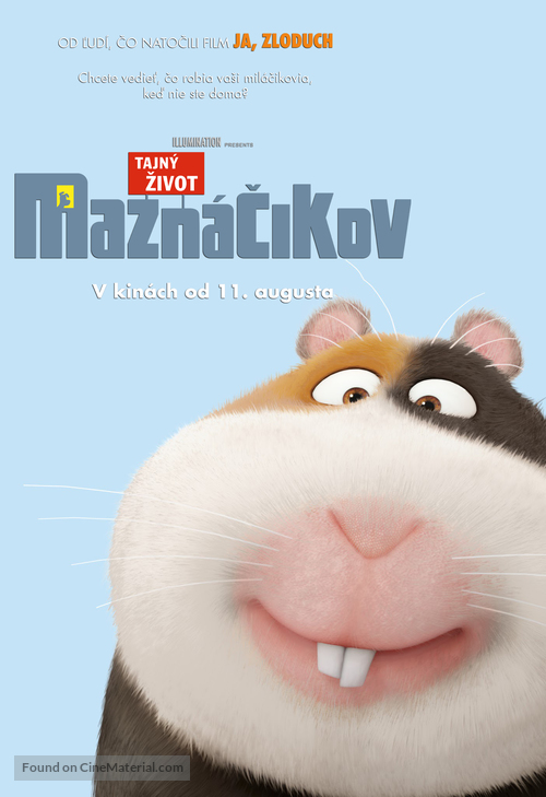 The Secret Life of Pets - Slovak Movie Poster