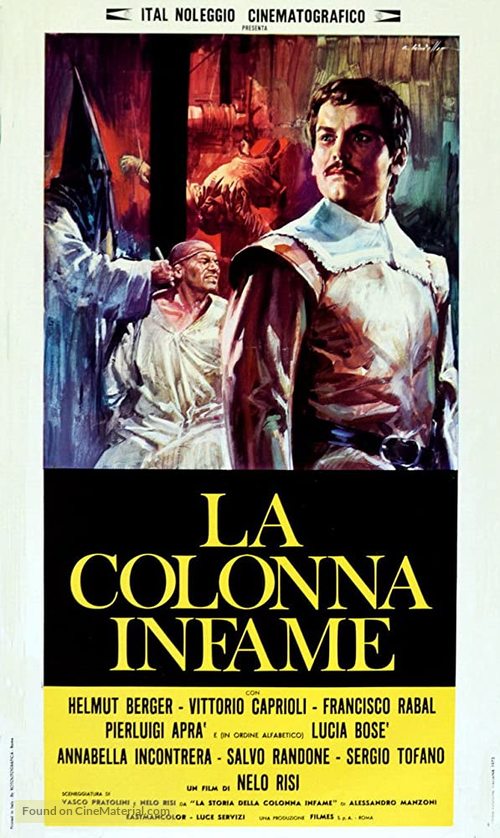 La colonna infame - Italian Movie Poster