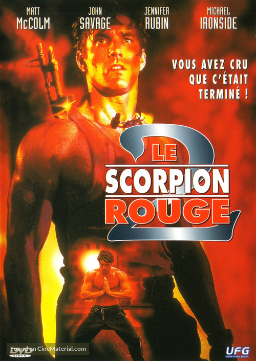 Red Scorpion 2 - French Movie Cover
