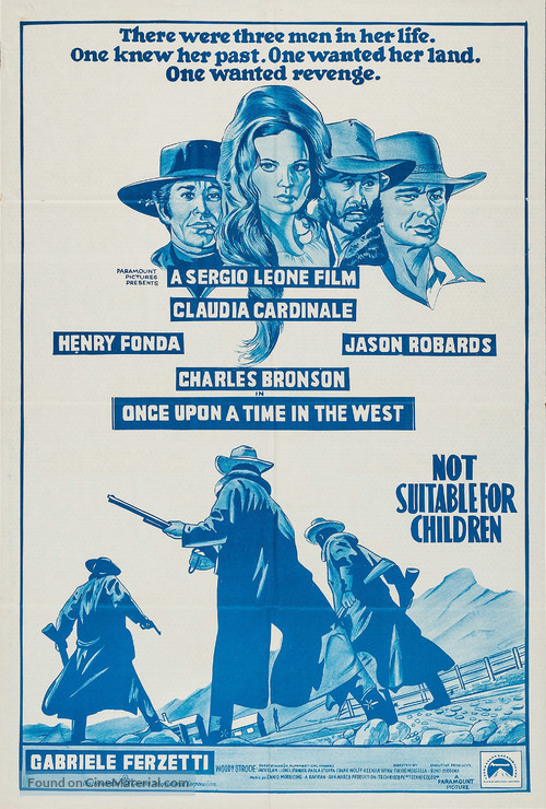 C&#039;era una volta il West - Australian Movie Poster