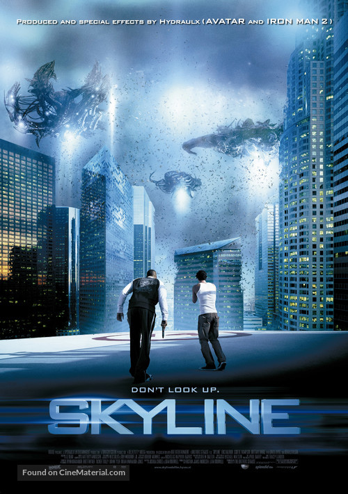 Skyline - Dutch Movie Poster