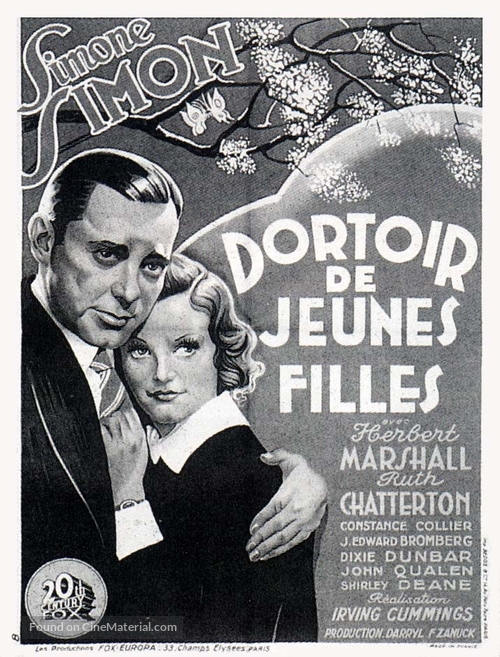 Girls&#039; Dormitory - French Movie Poster