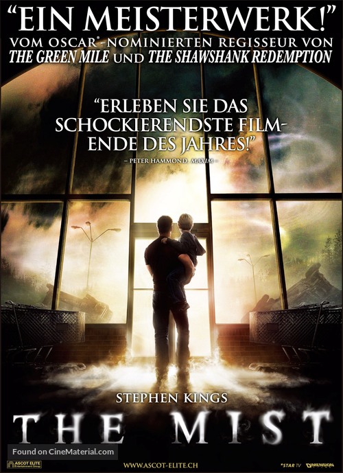 The Mist - Swiss Movie Poster