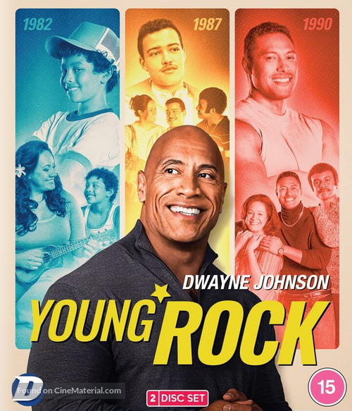 &quot;Young Rock&quot; - British Blu-Ray movie cover