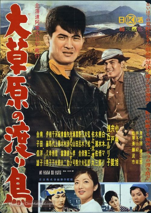 Daisogen no wataridori - Japanese Movie Poster