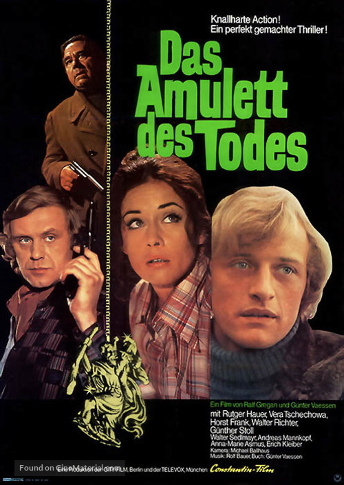 Das Amulett des Todes - German Movie Poster