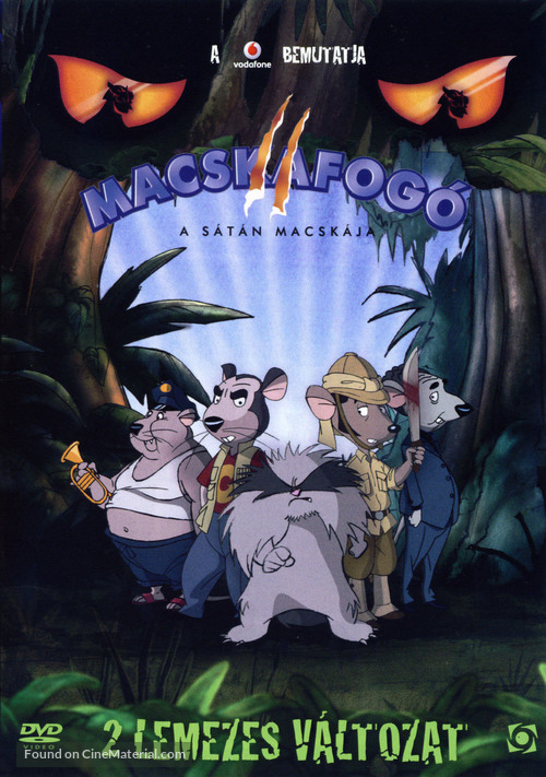 Macskafog&oacute; 2 - A s&aacute;t&aacute;n macsk&aacute;ja - Hungarian DVD movie cover