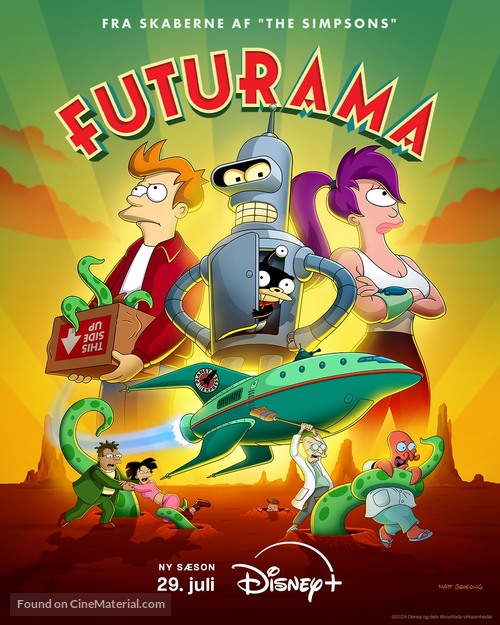 &quot;Futurama&quot; - Danish Movie Poster