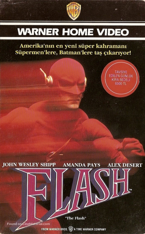 The Flash - Turkish Movie Cover