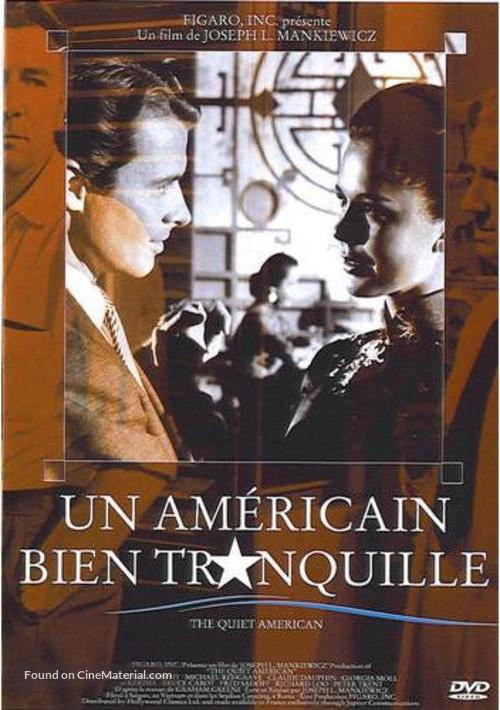 The Quiet American - French DVD movie cover