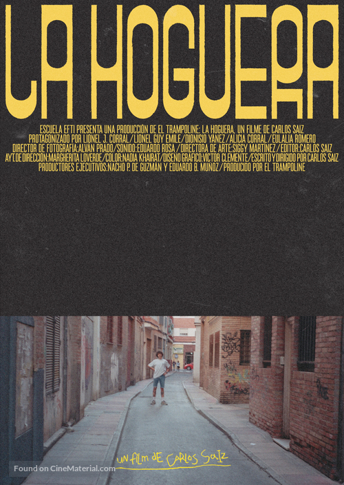 La hoguera - Spanish Movie Poster