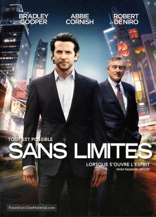 Limitless - Canadian DVD movie cover