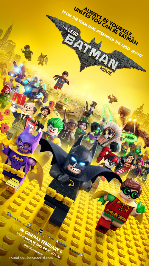 The Lego Batman Movie - Lebanese Movie Poster