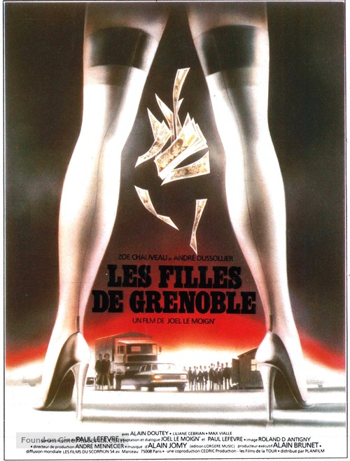 Les filles de Grenoble - French Movie Poster