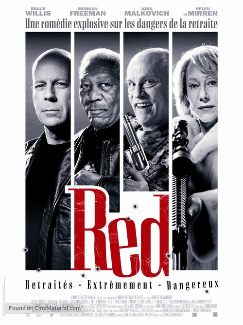RED - French Movie Poster